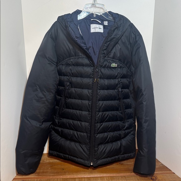 Lacoste Jackets & Blazers - Lacoste Womens Hooded Puffer Jacket Excellent Condition! FR 45 US extra small